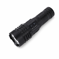 Lampe torche LED laser rechargeable USB G421, étanche IP65, zoomable, 1000+ lumens, tactique, en alliage d'aluminium, pour le camping et les situations d'urgence