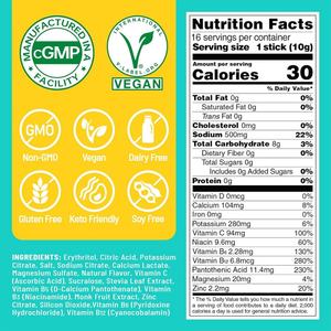 Produsen Bubuk Elektrolit Label Pribadi OEM untuk Suplemen Olahraga, Bubuk Elektrolit Hidrasi, Minuman dalam Kemasan Besar 16 Sachet - Product Image 4