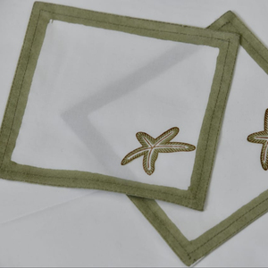 Lot de serviettes en coton imprimé indien main bloc impression serviettes Cocktail dîner serviettes Table Unpaper usage quotidien - Product Image 1