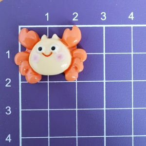 100 pièces coloré résine Mini coquille <span class=keywords><strong>voilier</strong></span> crabes étoile de mer baleine océan plage Figurine Flatback Scrapbook artisanat bricolage Hairbow décor - Product Image 4