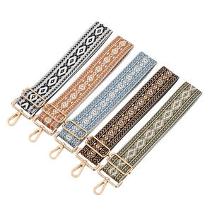 Яркий жаккардовый ремешок Meetee диаметром 5 см, аксессуары для сумок, регулируемый длинный ремешок на плечо - Product Image 2