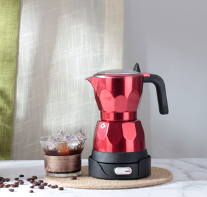 Caffettiera Elettrica Trasparente in Alluminio, Semplice e Portatile - Product Image 2