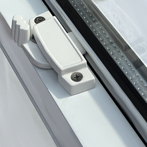 PENJOY Fenêtre coulissante verticale moderne en acier inoxydable et aluminium, double vitrage, insonorisée, <span class=keywords><strong>verre</strong></span> trempé pour villa et salle de bain - Product Image 4