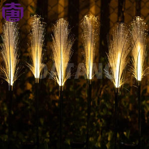 Lumières LED romantiques pour concerts et fêtes, décoration de jardin de Noël, lampes à piquet en acier inoxydable, étanches pour spectacles en extérieur - Product Image 5