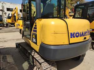 Excavatrice sur chenilles KOMATSU PC56 d'occasion de haute qualité, mini-excavatrice de 5 tonnes, faible nombre d'heures de travail, pas de révision importante, vente chaude - Product Image 6