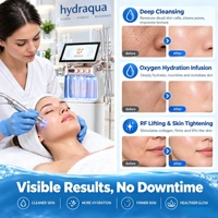 Appareil de soin du visage multifonctionnel Hydra Aqua Peel pour le nettoyage, l'hydratation et les soins de la peau