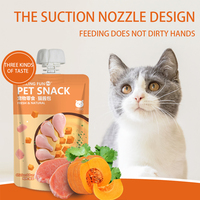 Haute protéine Nourriture humide pour animaux de compagnie Chat Crémeuse Sac de nourriture humide Chat Snack