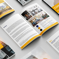 Service d'impression personnalisé de bonne qualité Livret de brochures de produits d'entreprise Impression de livres de catalogues de magazines à la mode