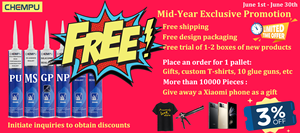 Sellador de Silicona para Juntas de Concreto, Pegamento de Polímero MS, Sin Contaminación de los Sustratos - Product Image 2