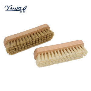 Yinste Wooden Pig Hair <b>Shoe</b> <b>Brush</b> For Cleaning Polishing <b>Shoes</b> With Soft Bristles - Product Image 1