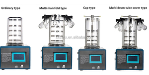 Lyophilisateur de laboratoire <span class=keywords><strong>sous</strong></span> <span class=keywords><strong>vide</strong></span> de type glande à pression supérieure, petit modèle de 0,08 mètre carré, pour la science biologique - Product Image 3