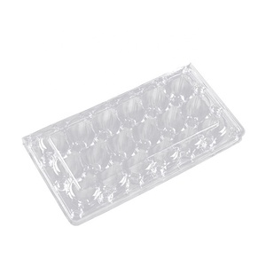 Manufacturer High Quality Eco-friendly 24 Quail Eggs Plastic Blister Quail Egg Packing Box Quail Egg Tray For Sale