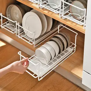 YDM Dish storage armadio ciotola rack piccolo armadio costruito in cucina lavello rack cucina scolapiatti accessori da cucina