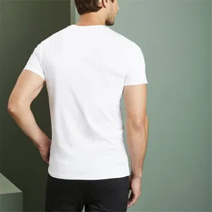 Wholesale Mens Fitted Blank Combed Ringspun Cotton T Shirt