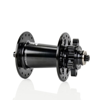 Koozer XM490pro-Moyeu avant pour vélo VTT 5x100mm QR 9x100mm TA 15x100mm THRU 28/32 Trous 6 Boulons Disque 2 Roulements Scellés Moyeux de vélo