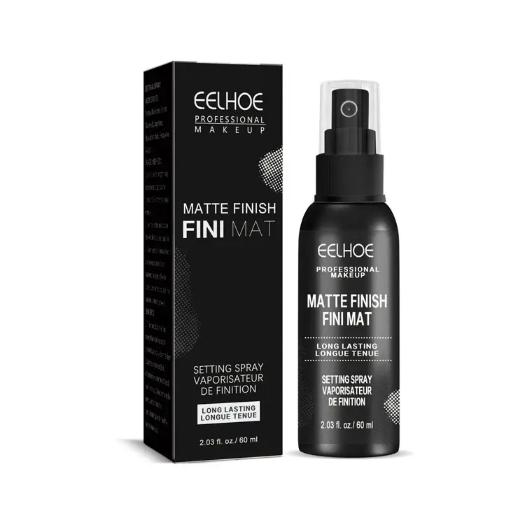 Eelhoe 60Ml Bán Buôn Lâu Dài Matte Kết Thúc Mỹ Phẩm Nhãn Hiệu Riêng Trang Điểm Thiết lập Phun