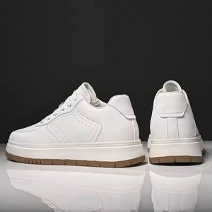 Chaussures de sport respirantes et décontractées pour hommes, rehaussantes (10 cm, 8 cm, 6 cm), blanches et noires, tendance, pour la <span class=keywords><strong>course</strong></span> et polyvalentes - Product Image 4