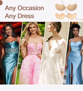 Tốt Bán Vô Hình Khá Sexy Hot Bán Madam Liền Mạch Top <span class=keywords><strong>Backless</strong></span> Dính Silicone Nâng Dây Miễn Phí Vô Hình Áo Ngực - Product Image 5