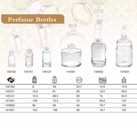 Vente flash - Soins personnels - Cosmétiques - Flacons de parfum en verre transparent