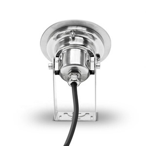 Ánh sáng dưới nước 5W RGB <span class=keywords><strong>DMX512</strong></span> IP68 không thấm nước DC24V 316L thép không gỉ có thể điều chỉnh cho hồ bơi đài phun nước chiếu sáng cảnh quan - Product Image 4