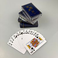 Cartes à Jouer de Poker Personnalisées OEM en Gros, Double Deck, 310gsm, Écologiques, Revêtement Anti-Huile, Durables, Rebondissantes, Idéales pour Fêtes en Famille et Cadeaux