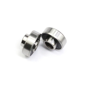 Fabricant en gros de roulements à billes à gorge profonde non standard 608RS, simple rangée, 8*22*12.7 avec anneaux intérieurs prolongés - Product Image 3