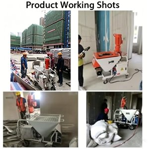Machine à projeter le mortier et le plâtre pour la construction, idéale pour le ciment, le gypse et la <span class=keywords><strong>peinture</strong></span> - Product Image 5