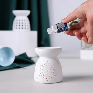 Bruciatore di olio essenziale di incenso in ceramica decorazioni per la casa