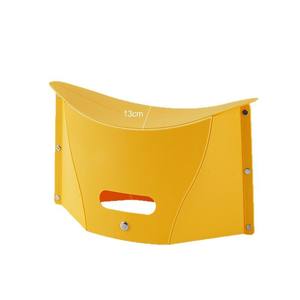 Tabouret pliant en acier, portable, ultra-fin, design moderne, pour le camping en plein air, les voyages, l'usage domestique, la ferme, le bureau à domicile, la chambre à coucher - Product Image 5