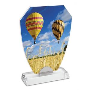 GLASS TROPHY for SUBLIMATION 190x150x8-for Customized <b>Globes</b> - Product Image 1