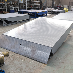 Ağır yük kolay yükseklik ayarı elektrikli hidrolik kaldırma platformu sabit Dock Leveler konteyner yükleme boşaltma yüksek - Product Image 1