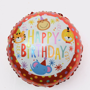 18 Inch Round Happy <strong>Birthday</strong> Mylar Balloon Assorted Styles BSCI Certified Factory - Product Image 3