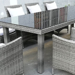 Sang trọng ngoài trời Vườn giải trí Patio biệt thự ban công mây wicker khách sạn nhà hàng ăn uống Bộ bàn - Product Image 5