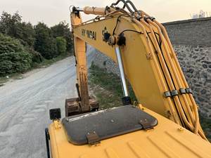 Prix usine Machine pelleteuse Corée Original HYUNDAI 210w-9 pelles sur pneus d'occasion 21ton bonne condition - Product Image 6