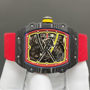 Top-tier Ultra-thin RM 67-02 Ultra-<b>light</b> 7.8mm Carbon Fiber Hollowed-out Men's Luxury Watch - Product Image 2