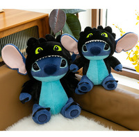 Ensemble de peluches mignonnes en gros : Alien bleu câlin et canard blanc - Jouets en peluche Kawaii Monstre bleu et Canard marin, Saint-Valentin