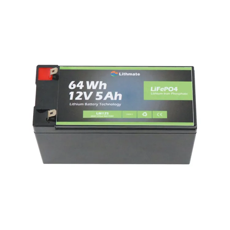 Lifepo4 Car Battery Factory Hot Sale 12V Lithium Ion Battery Lifepo4 12V 5Ah Car Battery Industrial Electric Car Battery