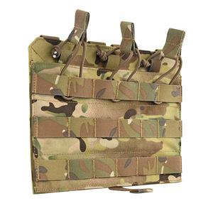 Portacargadores Gaf M4, Nailon 1000D, Táctico, MOLLE, Triple, para Deportes al Aire Libre, Camuflaje Verde, Negro, Primavera 2024 - Product Image 2
