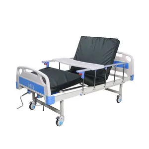 Marca Boxin, dos manivelas, muebles de hospital de dos funciones, cama médica móvil Manual