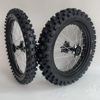 Kit de roues complet 21/18 pouces en aluminium 7116-T6 à 36 rayons, prêt pour pneus, pour Sur-Ron Ultra Bee Dirt Bike Supermoto, kit de mise à niveau tout-terrain