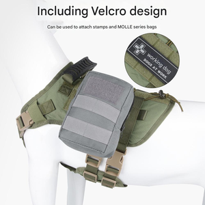 Imbracatura per cani di qualità di fabbrica Oxford impermeabile resistente agli strappi con manico in gomma regolabile per la caccia all'aperto - Product Image 5