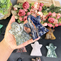 Prix d'usine – Figurines en pierre naturelle (Agate Mousse, Sodalite, Fantômes) en gros pour la décoration d'Halloween