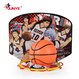 Tableau de basket-ball Junye Cartoon 28x21cm, jouet portable d'intérieur pour enfants de 5 à 7 ans avec installation par suspension de filet à crochet - Product Image 1