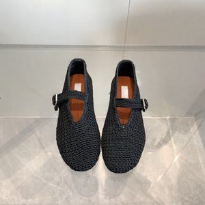 Sandalias Planas de Diseñador para Mujer, Primavera-Verano 2026, Zapatos de Ballet para Boda - Product Image 2