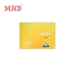 High Quality Paper Hotel Key Card Holder Card Sleeve