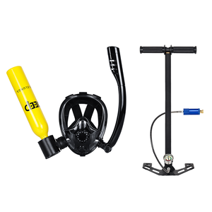 Cylindre de respiration sous-marine Hy Sports 0,5L, <span class=keywords><strong>mini</strong></span>-bouteille, 7-10 min d'autonomie, bouteille de plongée rechargeable avec lumière d'avertissement, équipement de plongée - Product Image 1