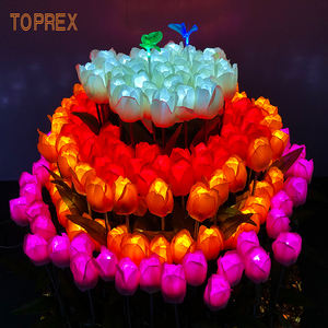 Lumière de tulipe LED personnalisée pour décorations de mariage éclairage de vacances évalué IP65 pour Noël Saint-Valentin-Acheter en ligne Chine - Product Image 6