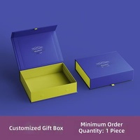 Premium Box Book-Style Customization High-End Gift Box Printing Exquisite Business Jewelry Boxes