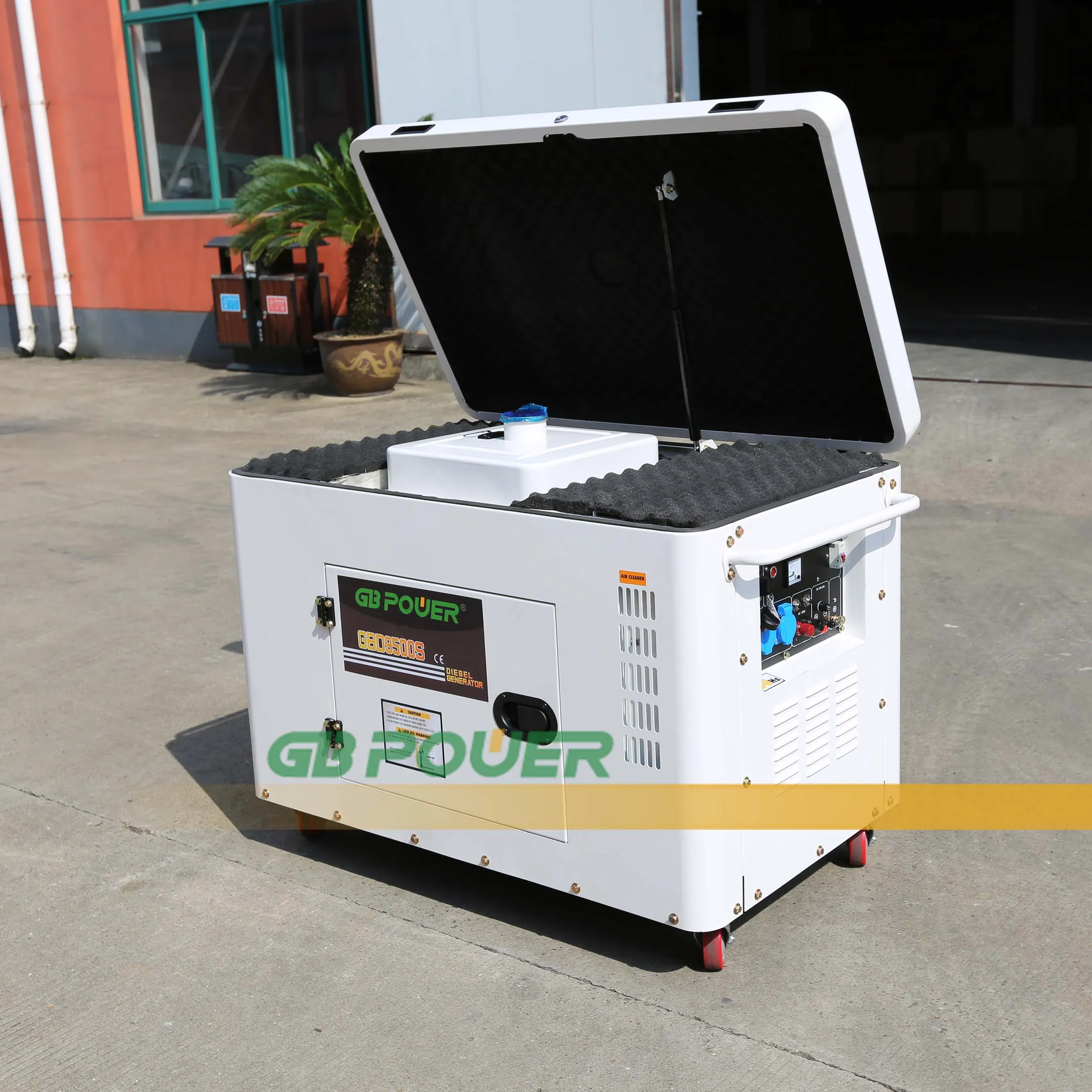 5 KVA diesel portable Air cooled-4 Stroke generator set