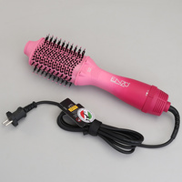 ENZO Sèche-cheveux Brosse 4 en 1 Professionnel One Step Sèche-cheveux Styler Volumizer Céramique Portable Peigne à Air Chaud